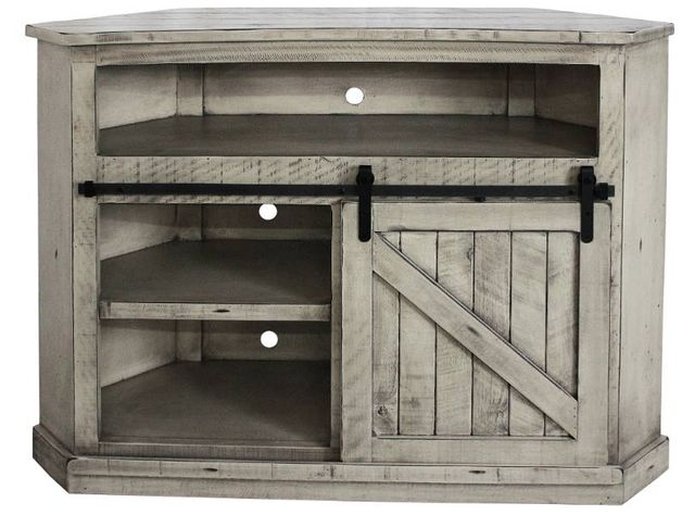 American Heartland Manufacturing Rustic Bower Tall Corner Cart-1