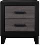 Global Furniture USA Lisbon 4-Piece Black/Gray King Panel Bedroom Set-4
