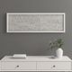 Olliix by Madison Park Laurel Branches Grey and White Carved Wood Panel Wall Decor-4