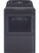 GE® Diamond Gray Agitator Top Load Washer and Electric Dryer Laundry Pairing-2