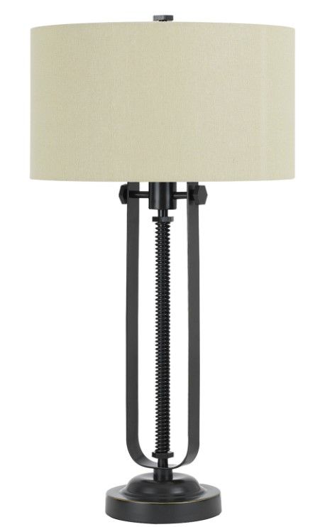 Cal® Lighting & Accessories Foggiametal Orb Table Lamp-0