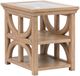 Magnussen Home® Coventry Honey Maple Rectangular Shelf End Table-0
