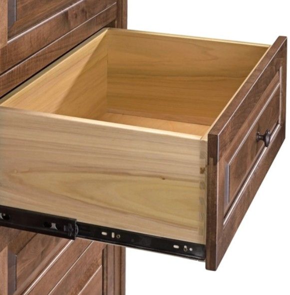 Archbold Furniture Customizable Amish Essentials Carson Chifforobe-2