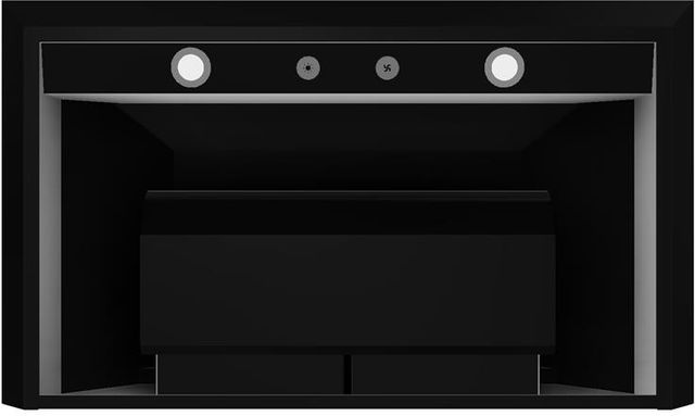 Vent-A-Hood® 36" Black Euro Style Wall Mounted Range Hood-2