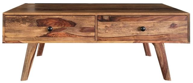 Jaipur Furniture Oker Brown Coffee Table-0