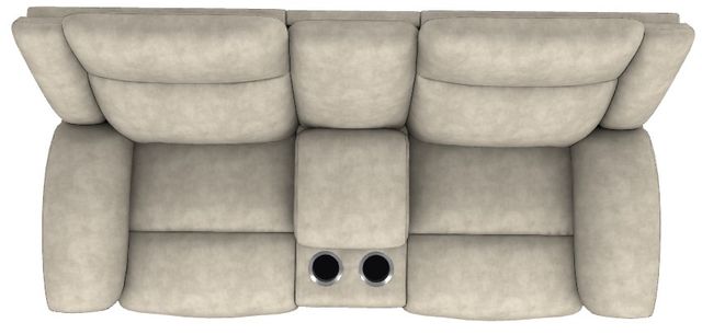 La-Z-Boy® Joel Stucco Power Reclining Loveseat with Console, Headrest, and Lumbar-4