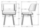 Amisco Customizable Easton Dining Side Chair-3