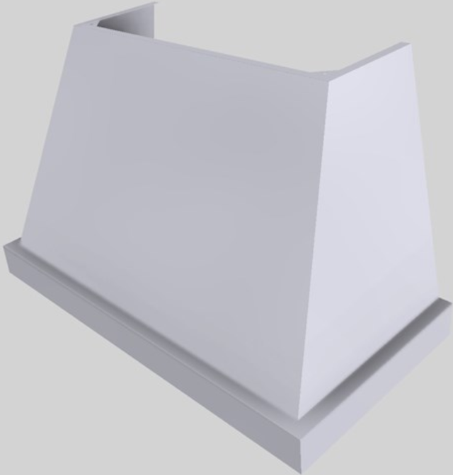 Vent-A-Hood® Designer Series 48" White Wall Mounted Range Hood-2