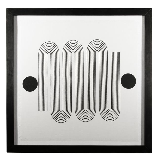 Signature Design by Ashley® Jaegar Black/White Wall Art-1
