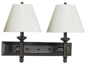 Cal® Lighting & Accessories Antique Bronze Wall Lamp-0