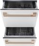 Café™ 24" Matte White Built-In Double Drawer Dishwasher-1