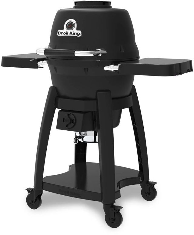 Broil King® Keg Kamado 37'' Black Freestanding Charcoal Grill-3