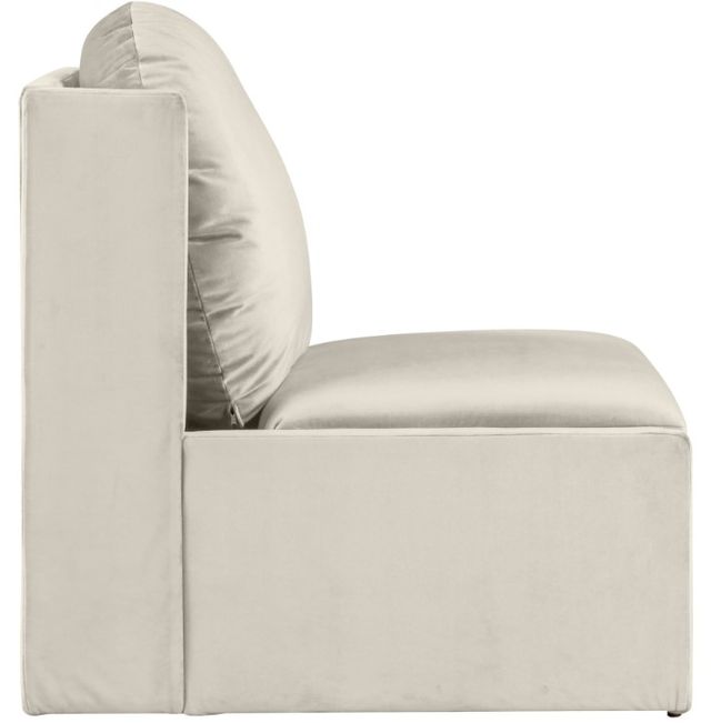 Meridian Furniture Sigma Cream Upholstered Accent Chair-3