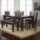 Crown Mark Bardstown Black/Espresso Dining Side Chair-1