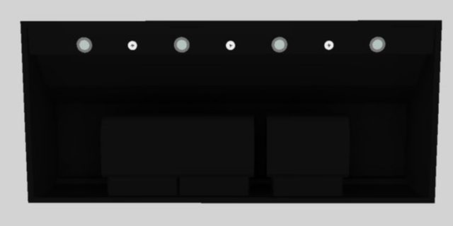 Vent-A-Hood® 54" Black Wall Mounted Range Hood-3