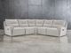 La-Z-Boy® Palmer 5-Piece Linen Power Reclining Sectional-1