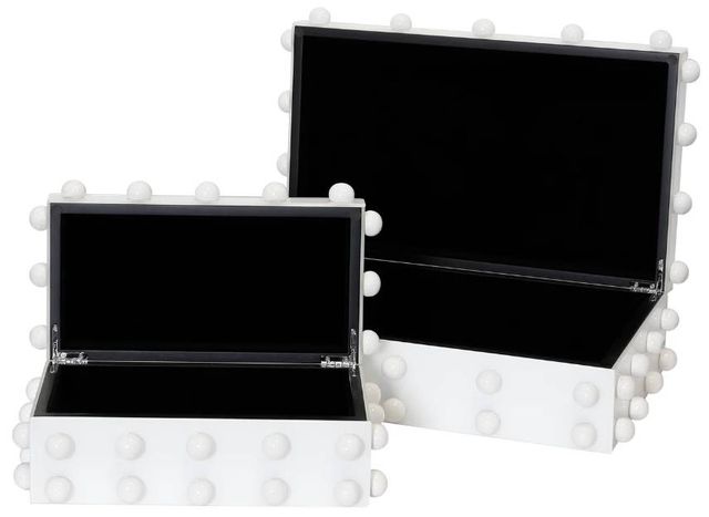 Harp & Finial® Batu 2-Piece White Box Set-3