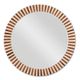 Currey & Company Muse Ivory/Natural Large Mirror-0