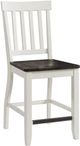 Elements International Kayla Two-Tone Grey Counter Side Chairs-0