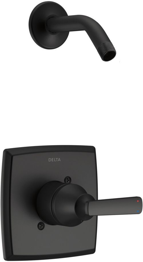 Delta Ashlyn® Monitor® 14 Series Matte Black Shower Only-0