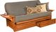 Kodiak Furniture Phoenix Barbados/Marmont Thunder Full Storage Futon with Mattress-0