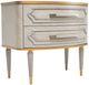Michael Amini® St. Charles Dove Gray 2-Drawer Nightstand-0