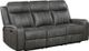 Coaster® Raelynn 2-Piece Gray Manual Reclining Seating Set-1