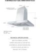 KOBE® Brillia® Series 36" Stainless Steel Island Range Hood-4