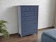 Boulder Creek Furniture Shaker Blue 6-Drawer Chest-1