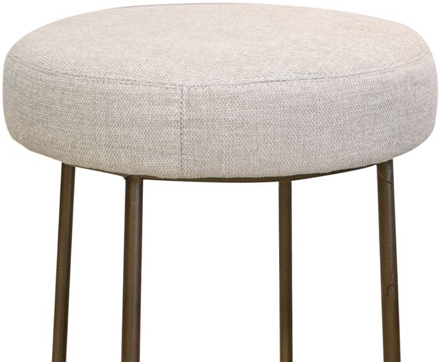 International Furniture Direct Frida Gold/Ivory Bar Stool-2