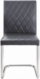 ACME Furniture Ansonia Chrome/Gray Dining Side Chair-3
