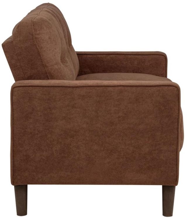Coaster® Bowen II Rust Upholstered Loveseat-2