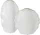 Uttermost® Ruffled Feathers 2-Piece Matte White Vase Set-0