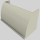 Vent-A-Hood® 54" Biscuit Wall Mounted Range Hood-5