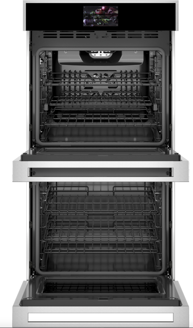 Monogram® Minimalist Collection 27" Stainless Steel Electric Built In Double Wall Oven-2