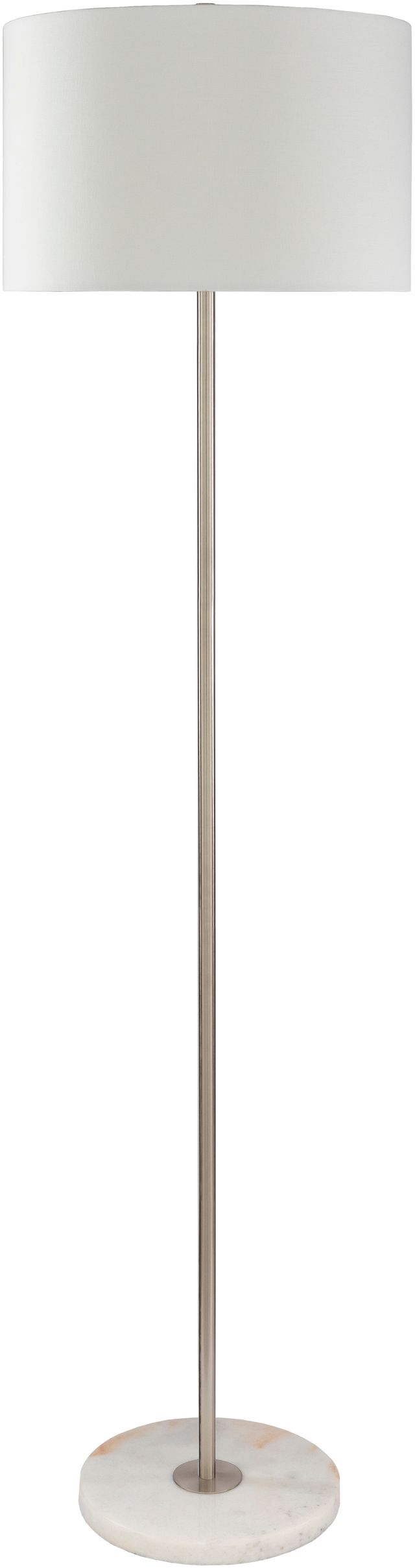 Surya Becker Silver Floor Lamp-0