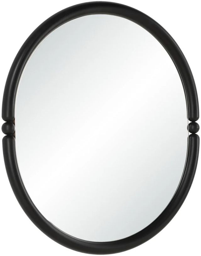 Renwil® Ditto Matte Black Accent Mirror-2