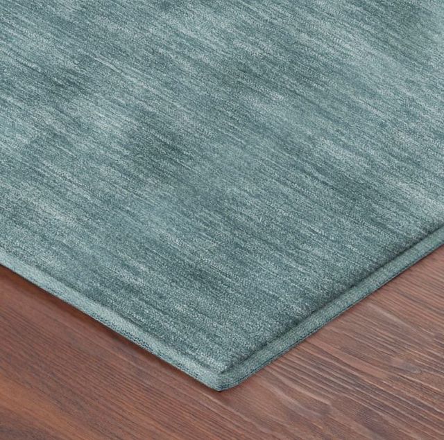 Dalyn™ Rug Company Soft Essentials SE6 Teal 5'x8' Area Rug-3