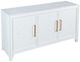 Jofran Inc. Gramercy Blanc 3-Door Accent Cabinet-0