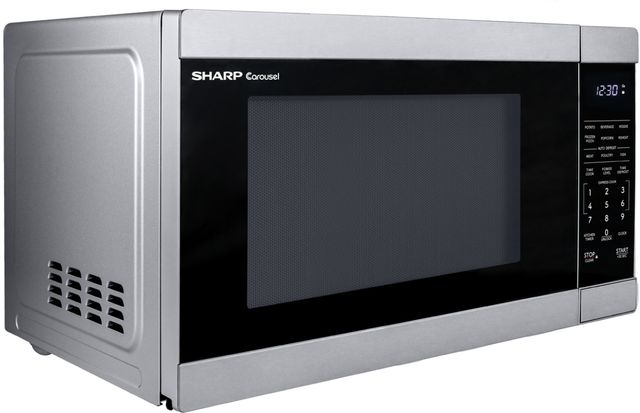 Sharp® 1.1 Cu. Ft. Stainless Steel Countertop Microwave-2