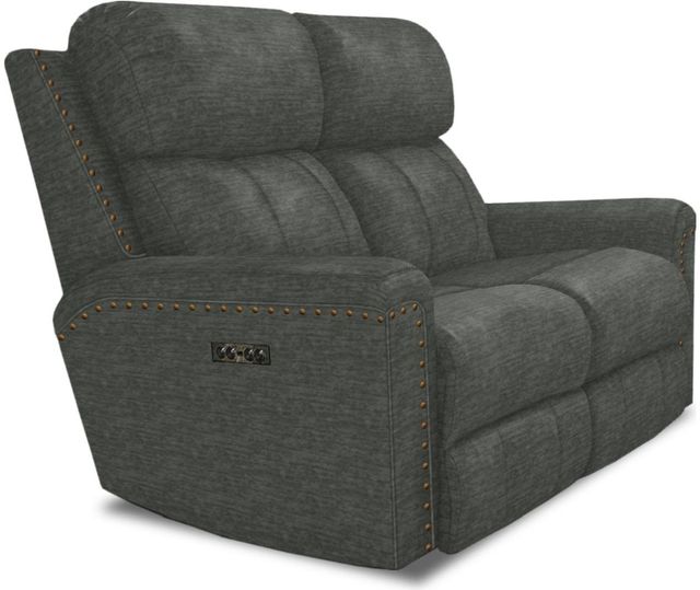 England Furniture Customizable EZ Motion Double Reclining Loveseat with Nailhead Trim-2