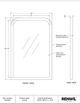 Renwil® Colima White Accent Mirror-5