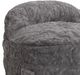 CordaRoy's® Nest Gray Faux Fur King Adult Bean Bag Chair-1