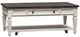 Liberty Furniture Allyson Park Charcoal Rectangular Cocktail Table with Wire Brushed White Base-1