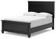Signature Design by Ashley® Lanolee Black Full Panel Bed-2