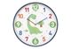 Monarch Specialties Inc. Multi-Colored 18" Wall Clock For Kids with Dinosaur Image-0