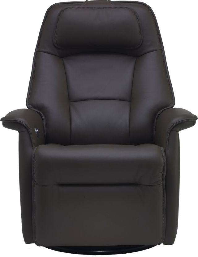 Fjords® Relax Stockholm Safari Small Dual Motion Swivel Recliner-1