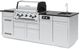 Broil King® Imperial™ QS 590iE Stainless Steel Liquid Propane Outdoor Kitchen Kit-2
