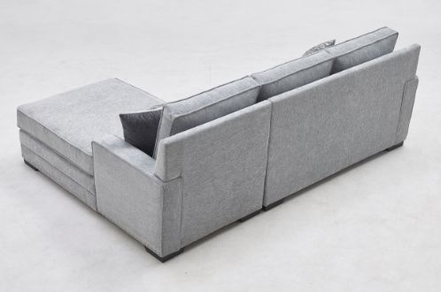 Milton Greens Stars 2-Piece Light Gray Right Hand Facing Sectional and Chaise-2
