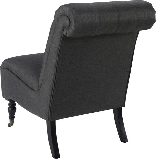 Linon Cora Charcoal Accent Chair-1